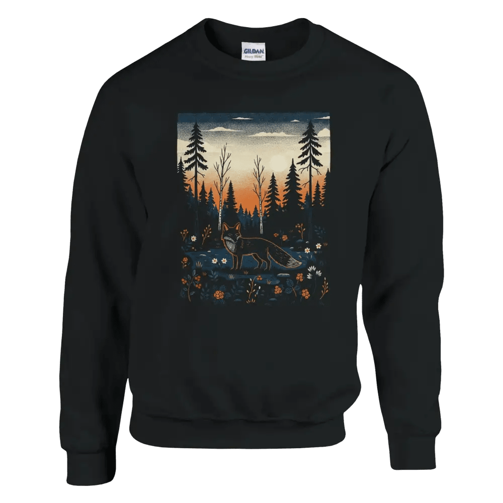 Finnish Midnight Fox - Sweatsihrt - Rather Be In Finland