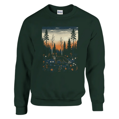 Finnish Midnight Fox - Sweatsihrt - Rather Be In Finland
