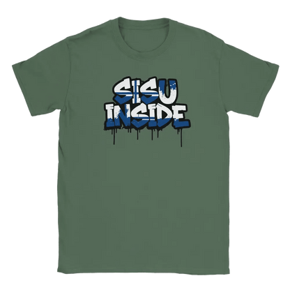 Finnish SISU Inside - T-shirt - Rather Be In Finland
