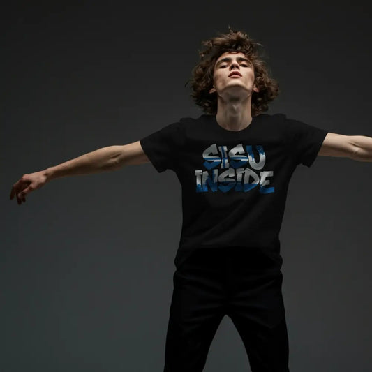 Finnish SISU Inside - T-shirt - Print Material - Rather Be In Finland