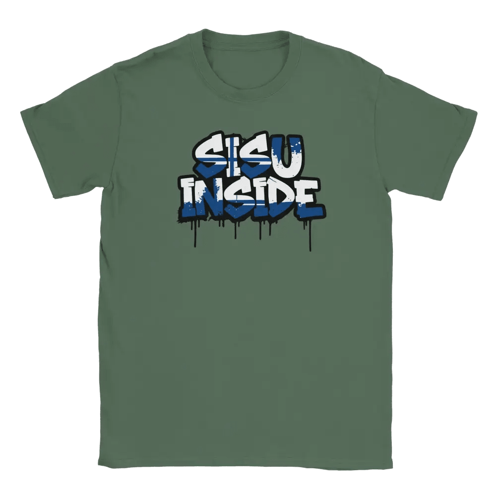 Finnish SISU Inside - T-shirt - Rather Be In Finland