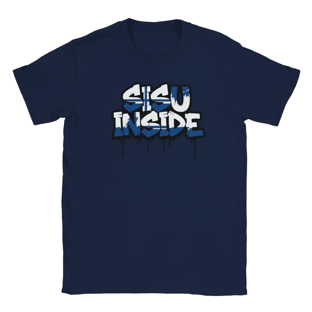Finnish SISU Inside - T-shirt - Rather Be In Finland