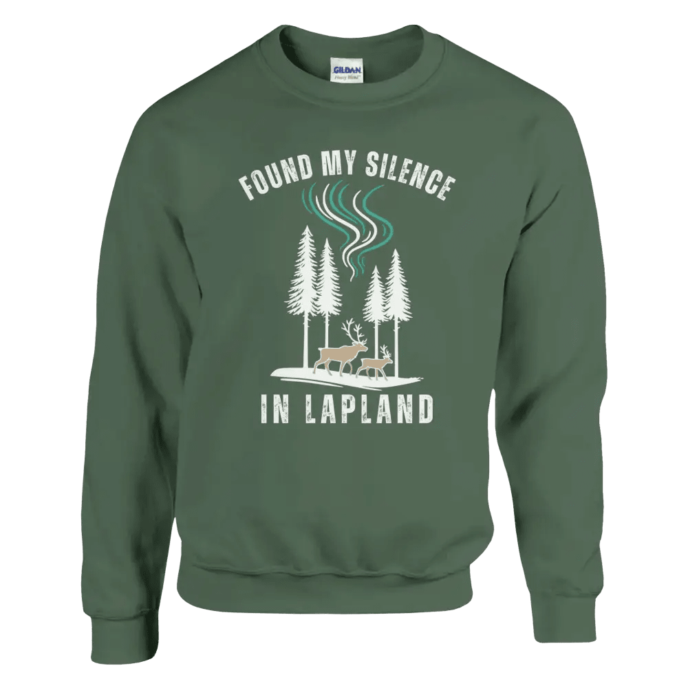 Found My Silence in Lapland - Sweatshirt - Rather Be In Finland