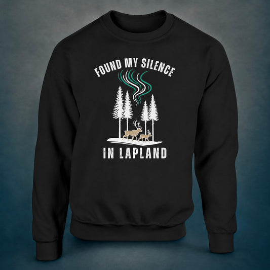 Found My Silence in Lapland - Sweatshirt - Rather Be In Finland