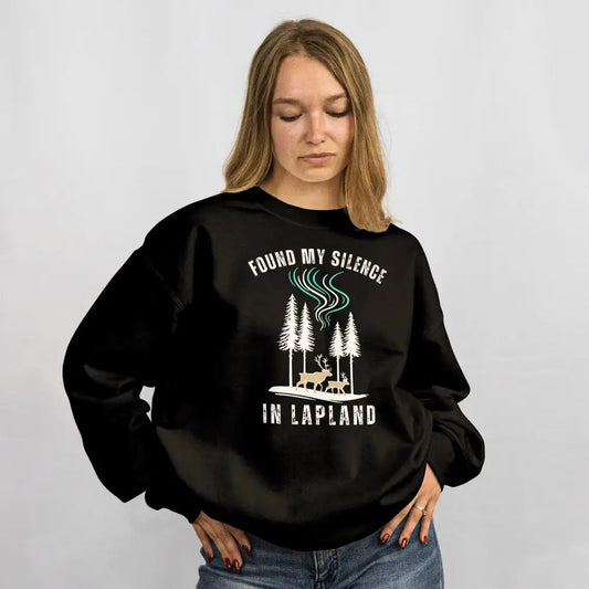 Found My Silence in Lapland - Sweatshirt - Rather Be In Finland
