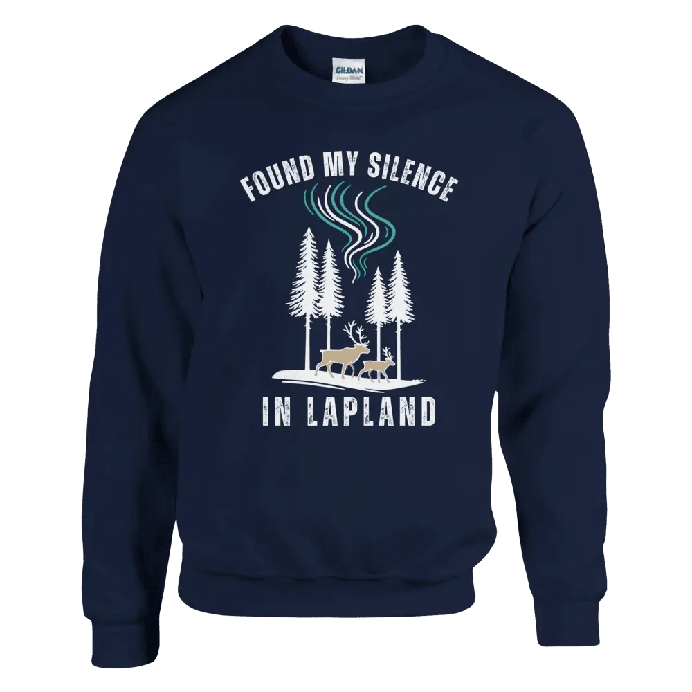Found My Silence in Lapland - Sweatshirt - Rather Be In Finland