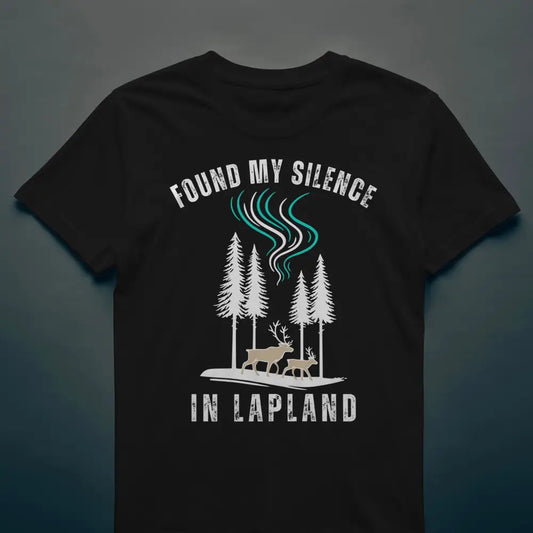 Found My Silence in Lapland - T-shirt - Print Material - Rather Be In Finland