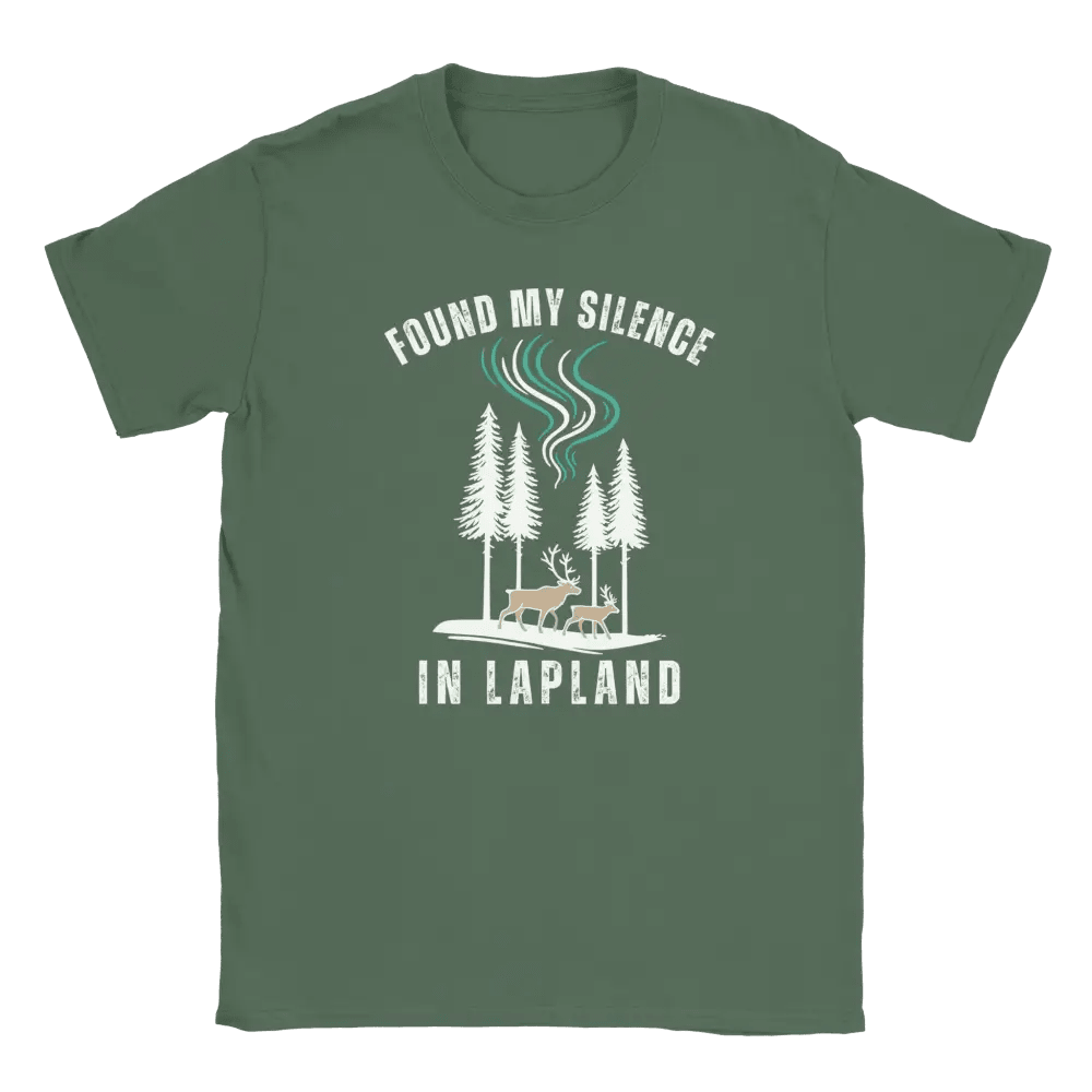 Found My Silence in Lapland - T-shirt - Rather Be In Finland