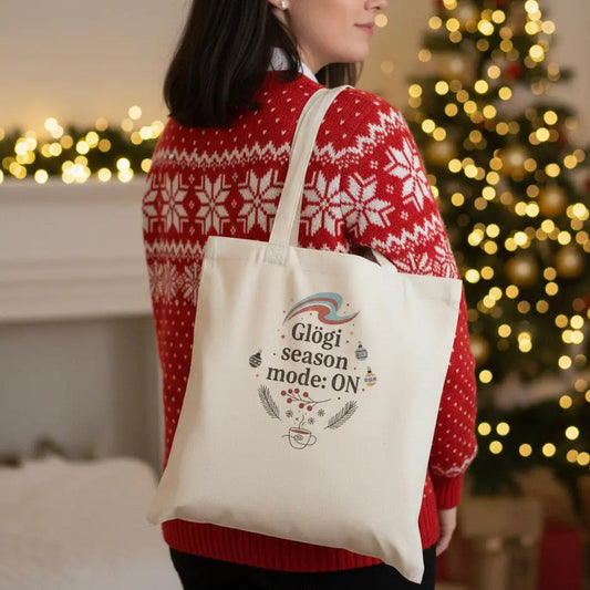 Glögi Season Mode: ON - Premium Tote Bag - Print Material - Rather Be In Finland €39.95