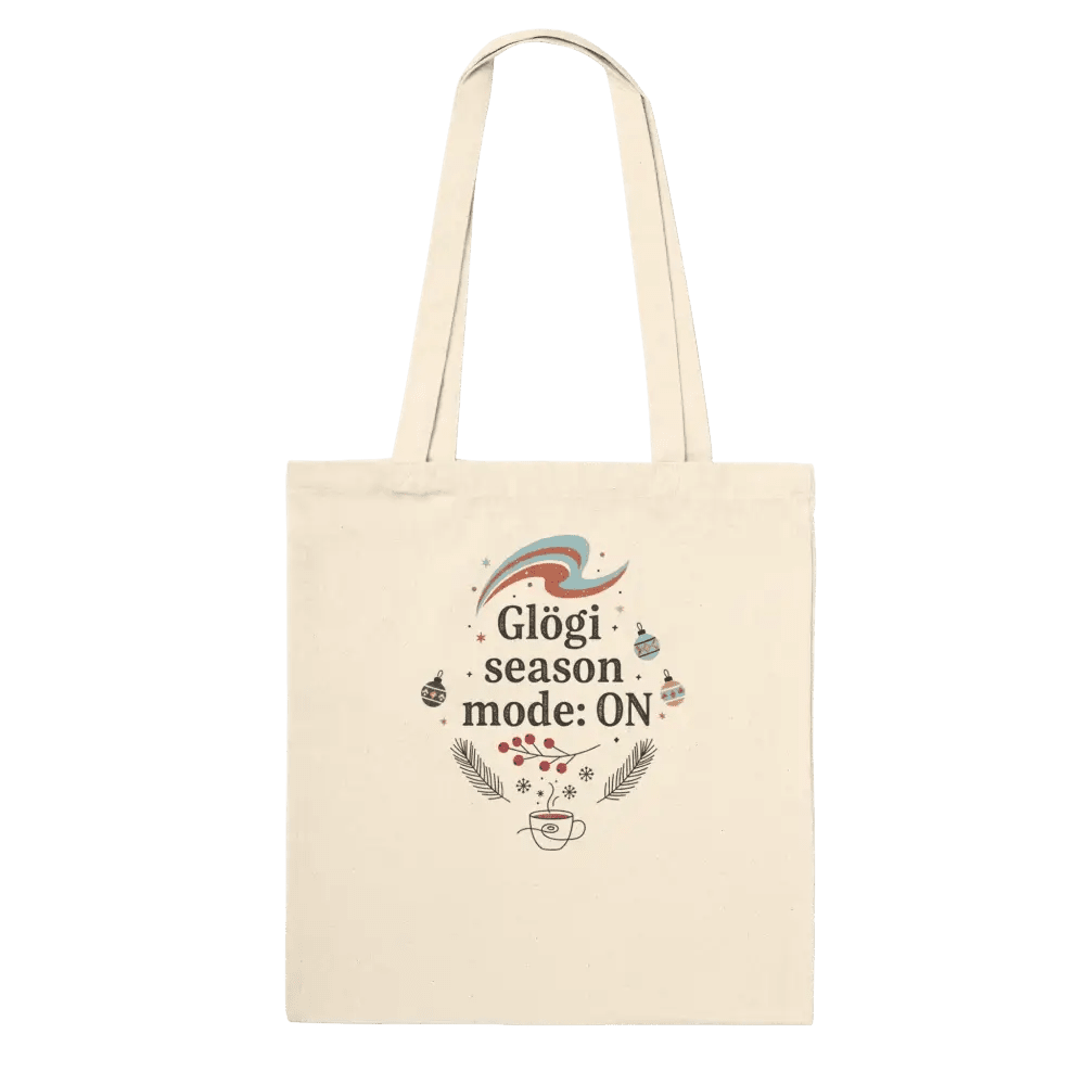 Glögi Season Mode: ON - Premium Tote Bag - Rather Be In Finland
