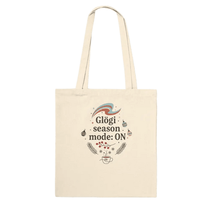 Glögi Season Mode: ON - Premium Tote Bag - Rather Be In Finland
