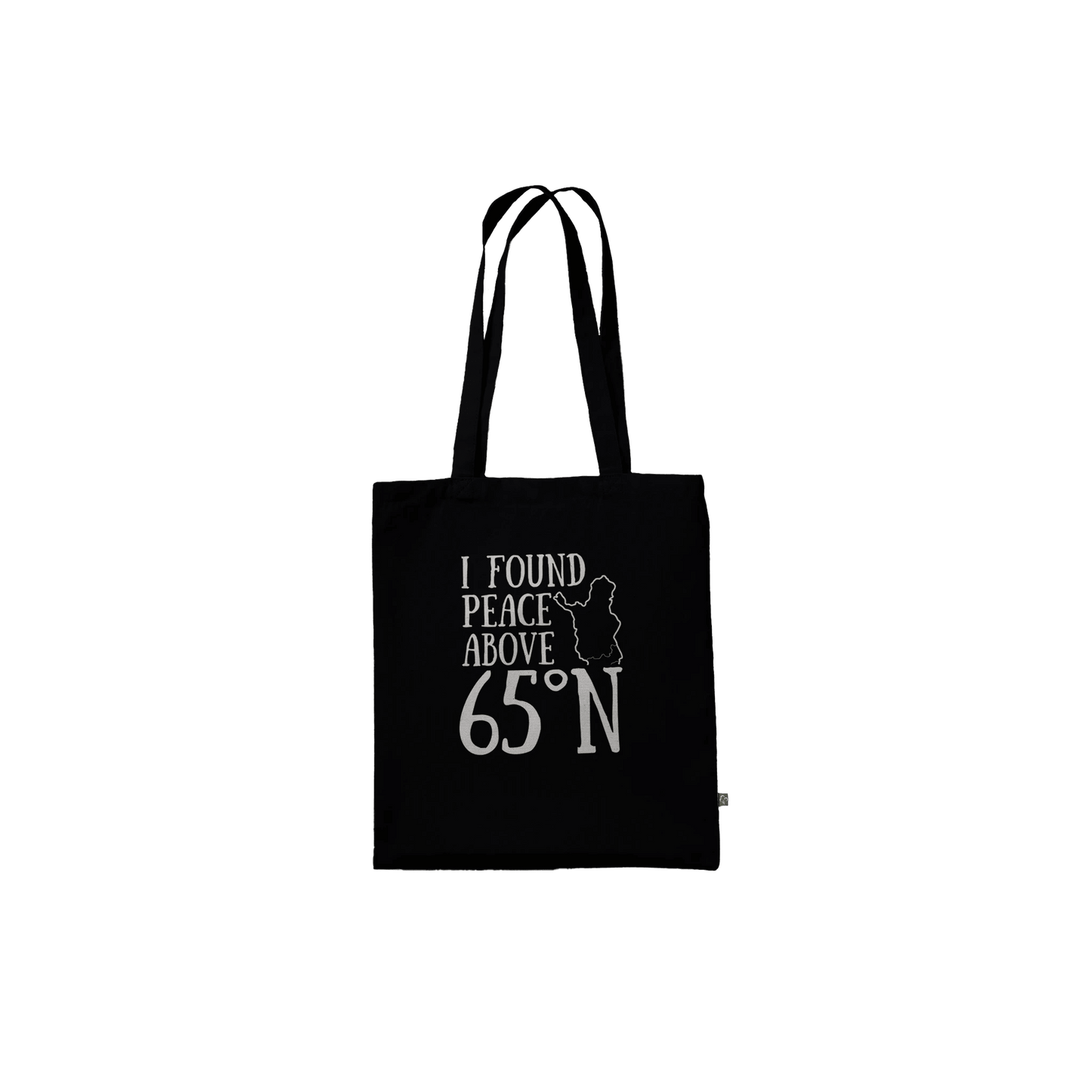 I Found Peace Above 65°N - Premium Tote Bag - Rather Be In Finland