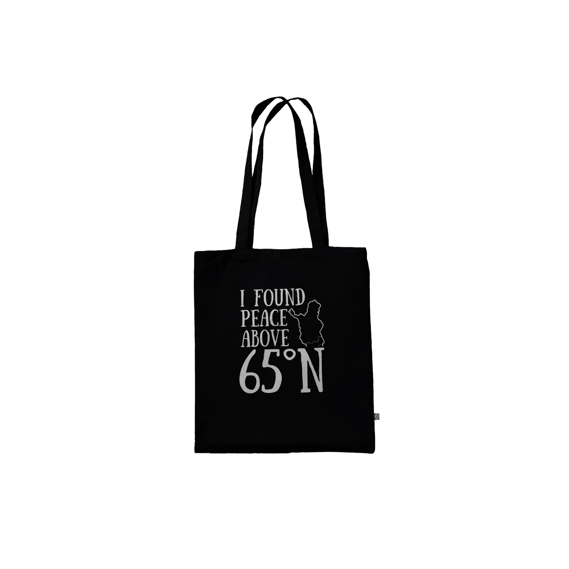 I Found Peace Above 65°N - Premium Tote Bag - Rather Be In Finland