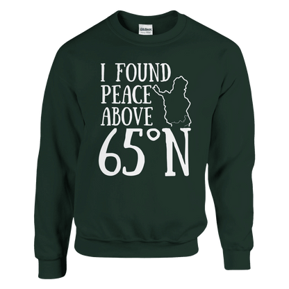 I Found Peace Above 65°N - Sweatshirt - Rather Be In Finland