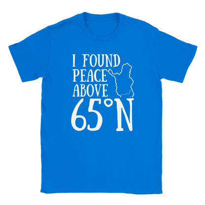 I Found Peace Above 65°N - T-shirt - Rather Be In Finland