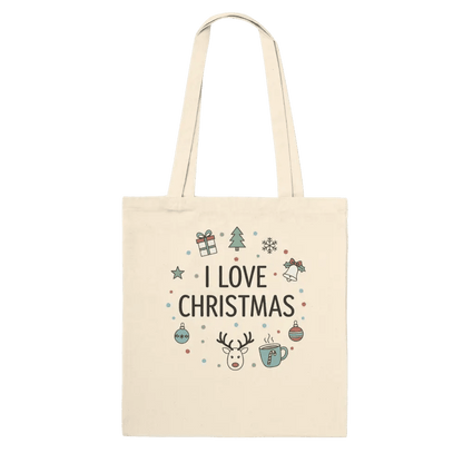 I Love Christmas - Premium Tote Bag - Rather Be In Finland