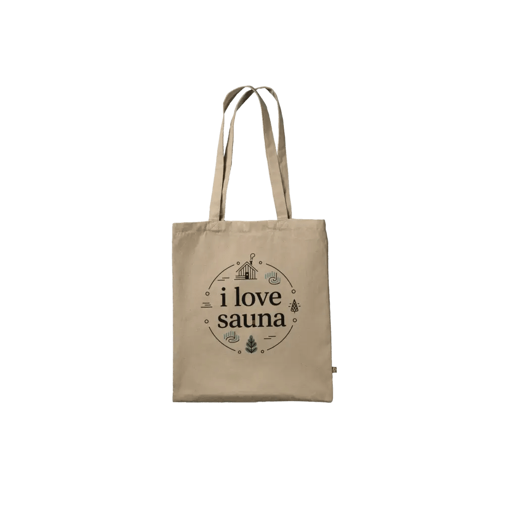 I Love Sauna - Premium Tote Bag - Rather Be In Finland