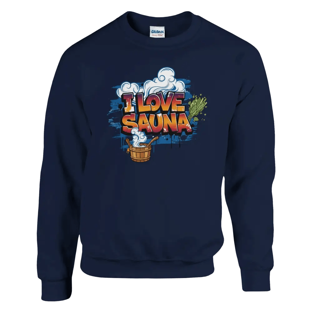 I LOVE SAUNA - Sweatshirt - Rather Be In Finland