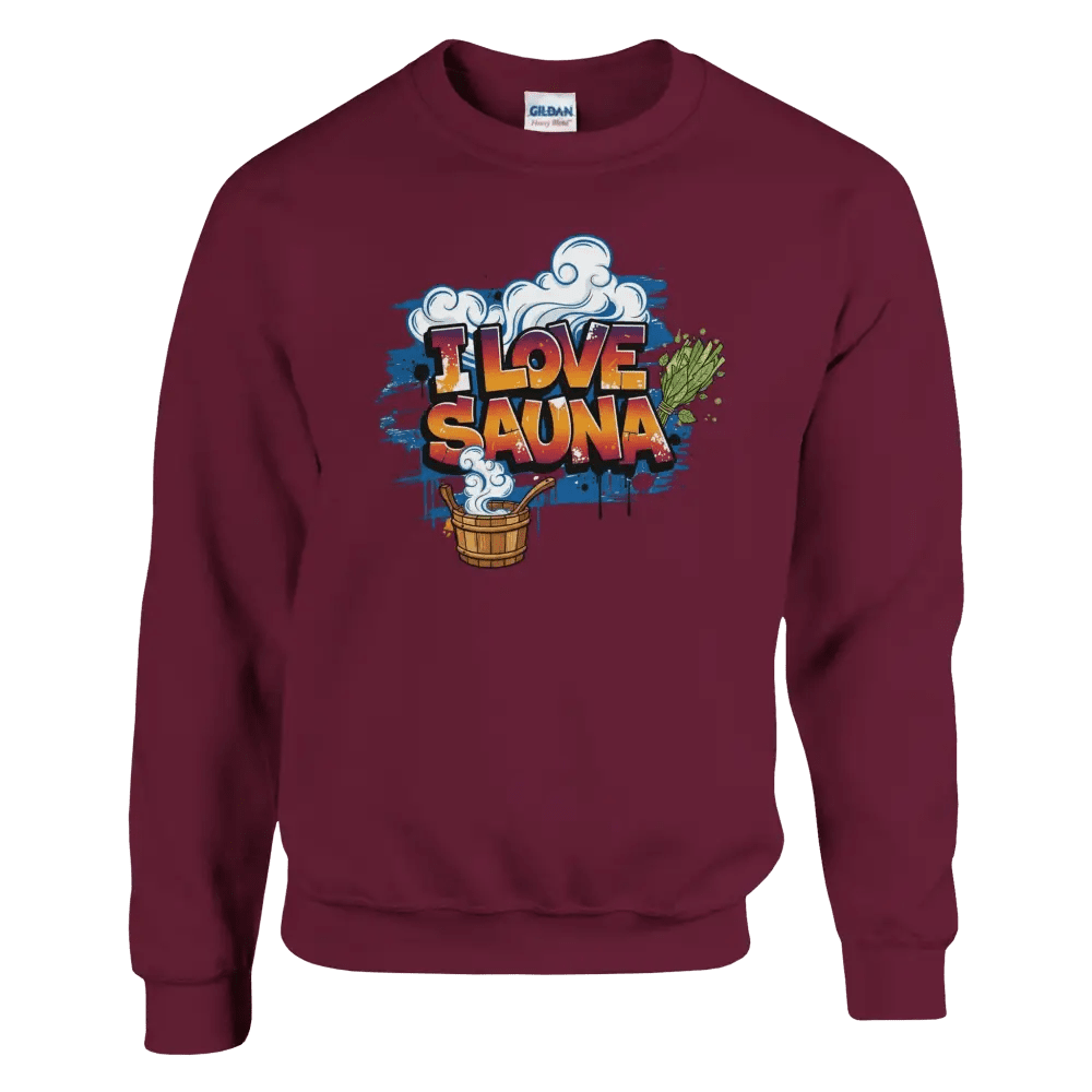 I LOVE SAUNA - Sweatshirt - Rather Be In Finland