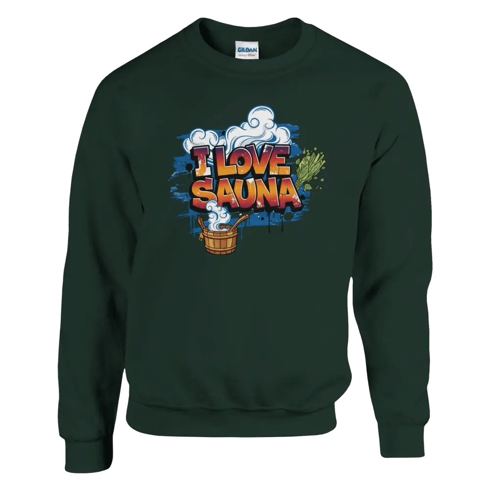 I LOVE SAUNA - Sweatshirt - Rather Be In Finland
