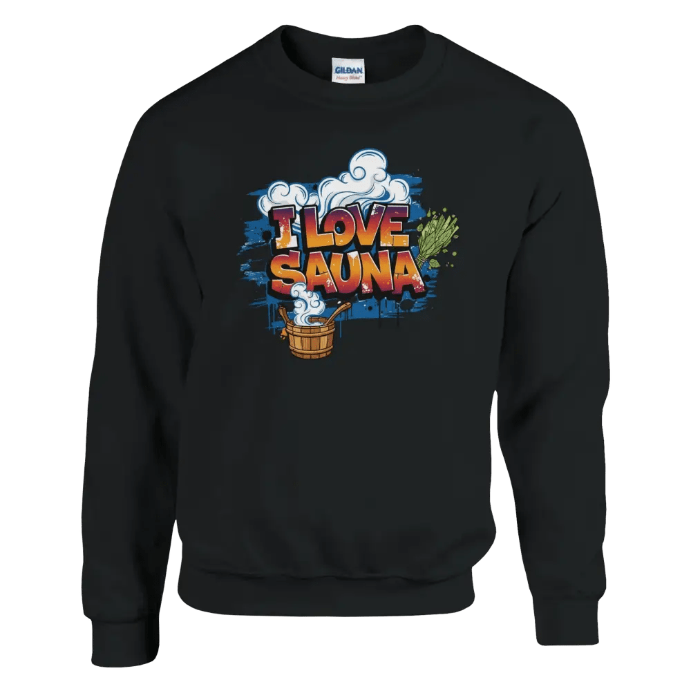 I LOVE SAUNA - Sweatshirt - Rather Be In Finland