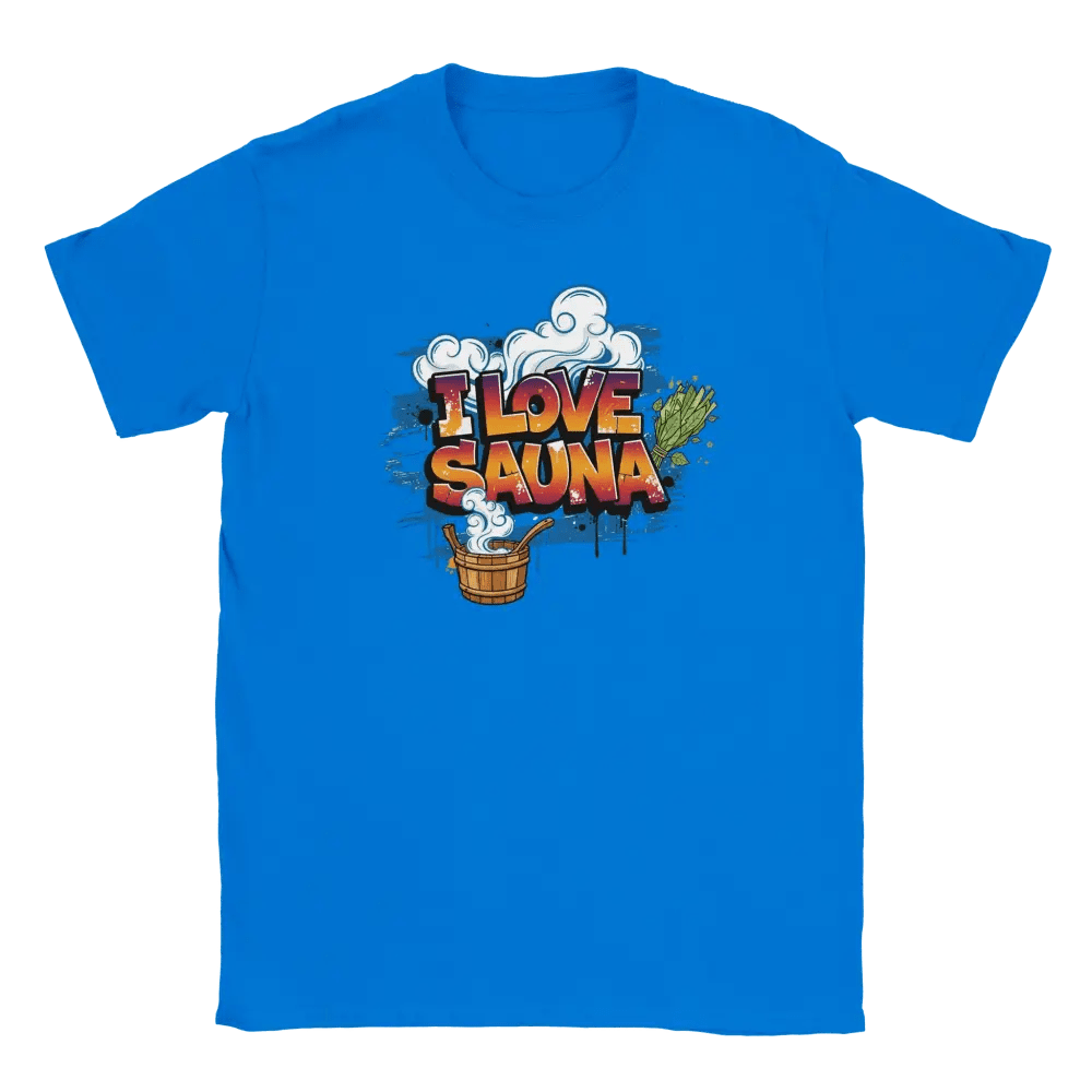 I LOVE SAUNA - T-shirt - Rather Be In Finland