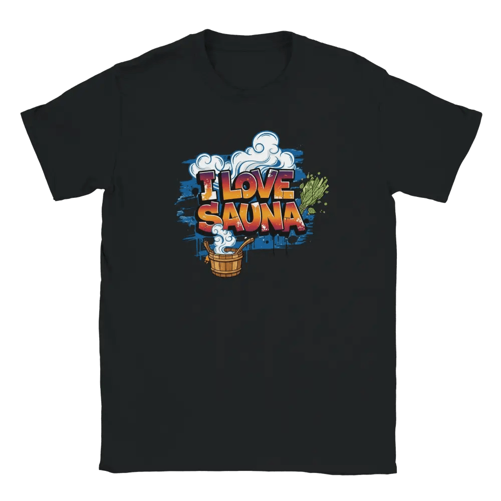 I LOVE SAUNA - T-shirt - Rather Be In Finland