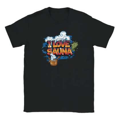 I LOVE SAUNA - T-shirt - Rather Be In Finland