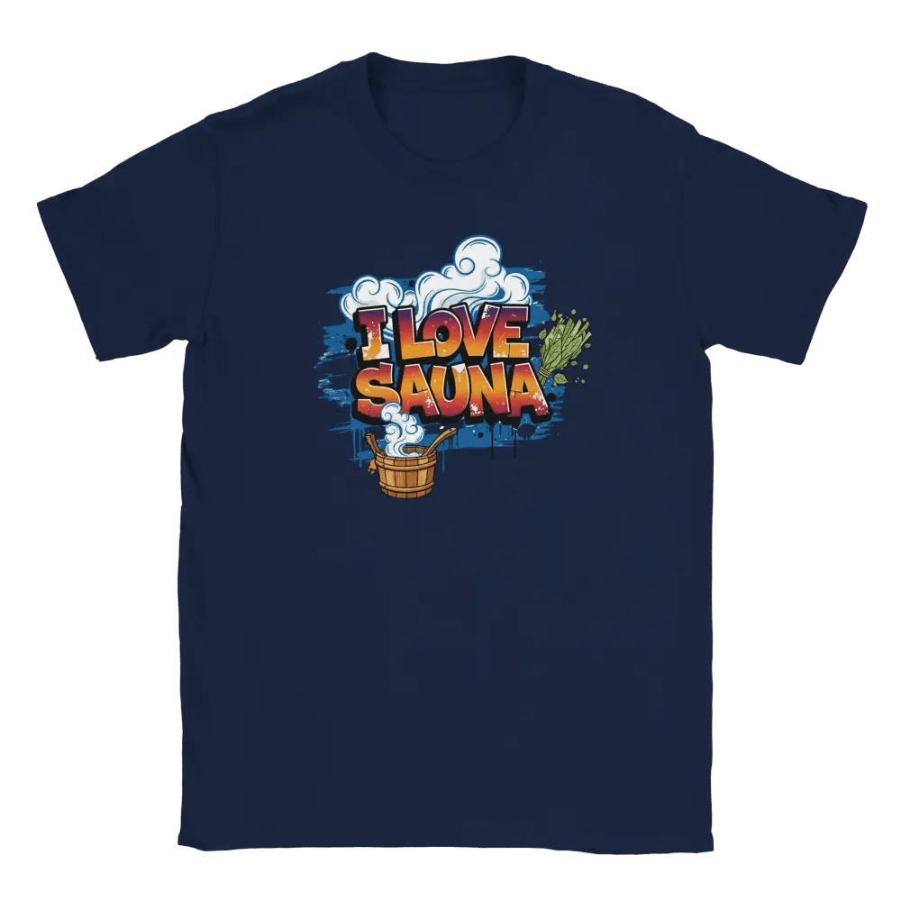 I LOVE SAUNA - T-shirt - Rather Be In Finland