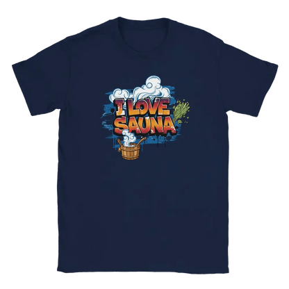 I LOVE SAUNA - T-shirt - Rather Be In Finland
