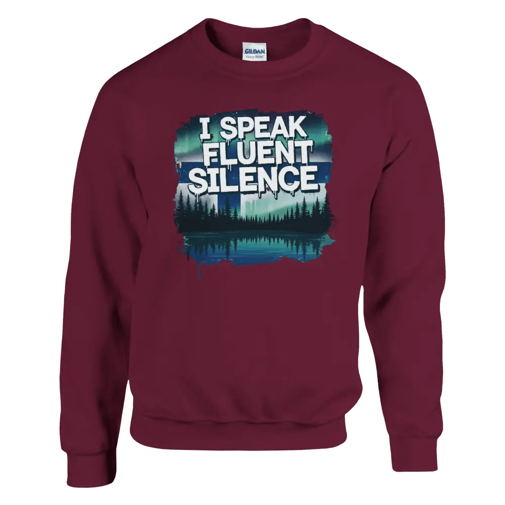 I Speak Fluent Silence - Sweatshirt - Rather Be In Finland