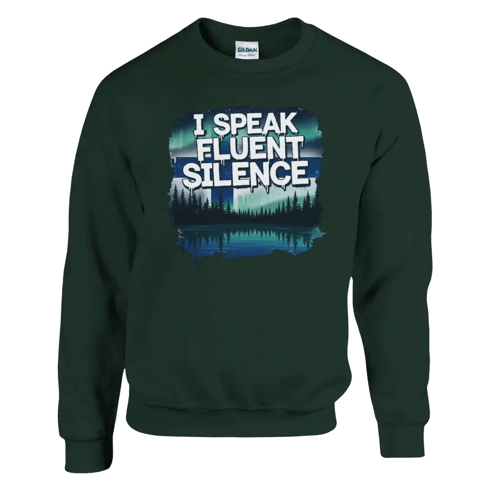 I Speak Fluent Silence - Sweatshirt - Rather Be In Finland