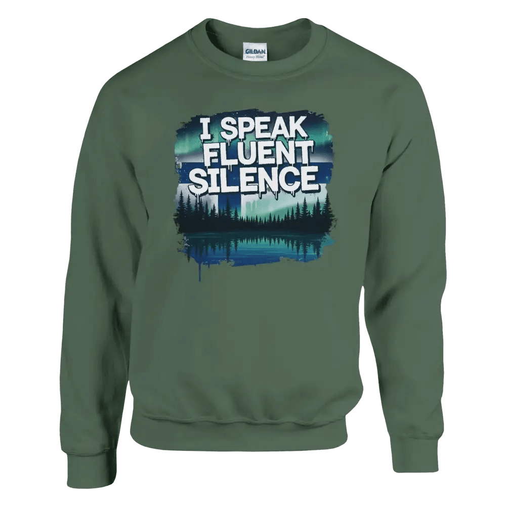 I Speak Fluent Silence - Sweatshirt - Rather Be In Finland