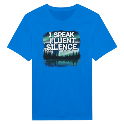 I Speak Fluent Silence - T-shirt - Rather Be In Finland