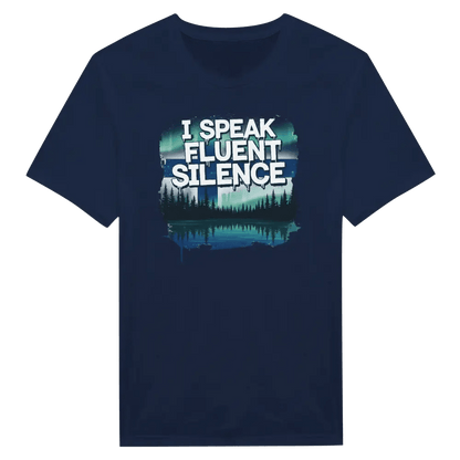 I Speak Fluent Silence - T-shirt - Rather Be In Finland
