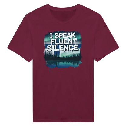 I Speak Fluent Silence - T-shirt - Rather Be In Finland