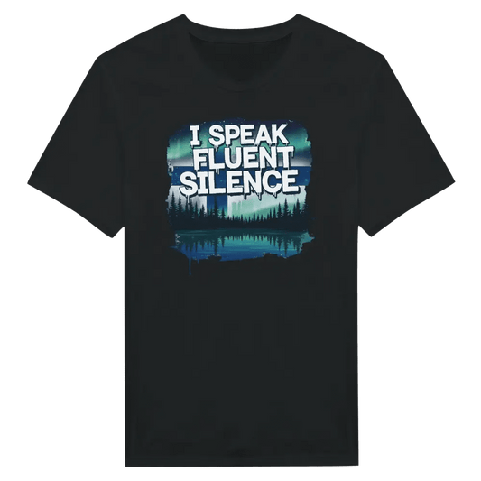 I Speak Fluent Silence - T-shirt - Rather Be In Finland