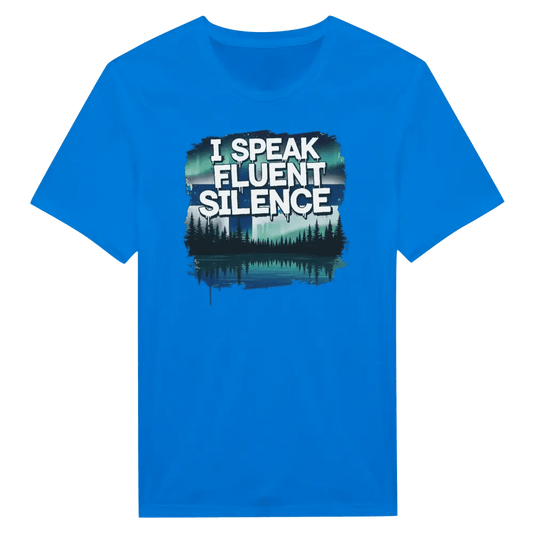 I Speak Fluent Silence - T-shirt - Rather Be In Finland