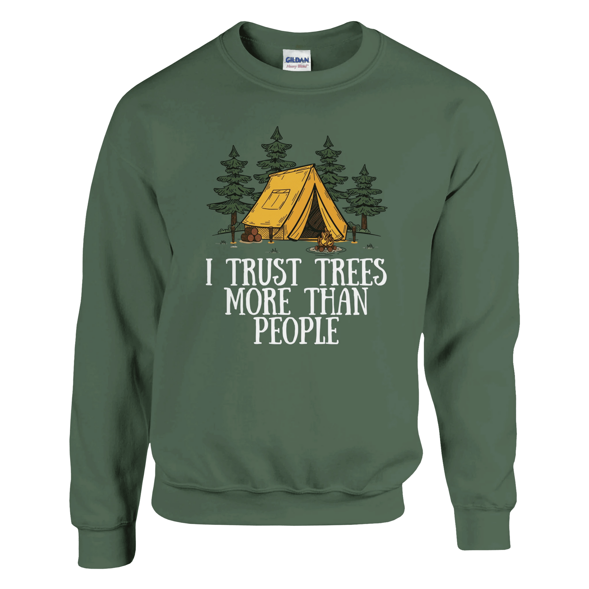 I Trust Trees More Than People - Sweatshirt - Rather Be In Finland