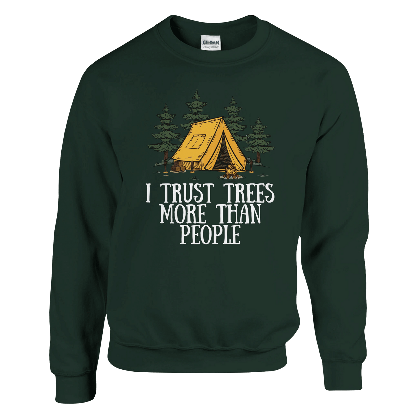 I Trust Trees More Than People - Sweatshirt - Rather Be In Finland