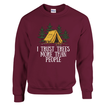 I Trust Trees More Than People - Sweatshirt - Rather Be In Finland
