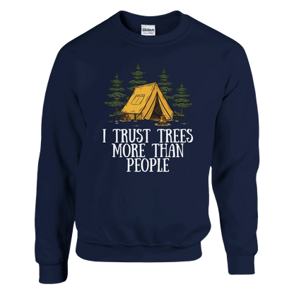 I Trust Trees More Than People - Sweatshirt - Rather Be In Finland