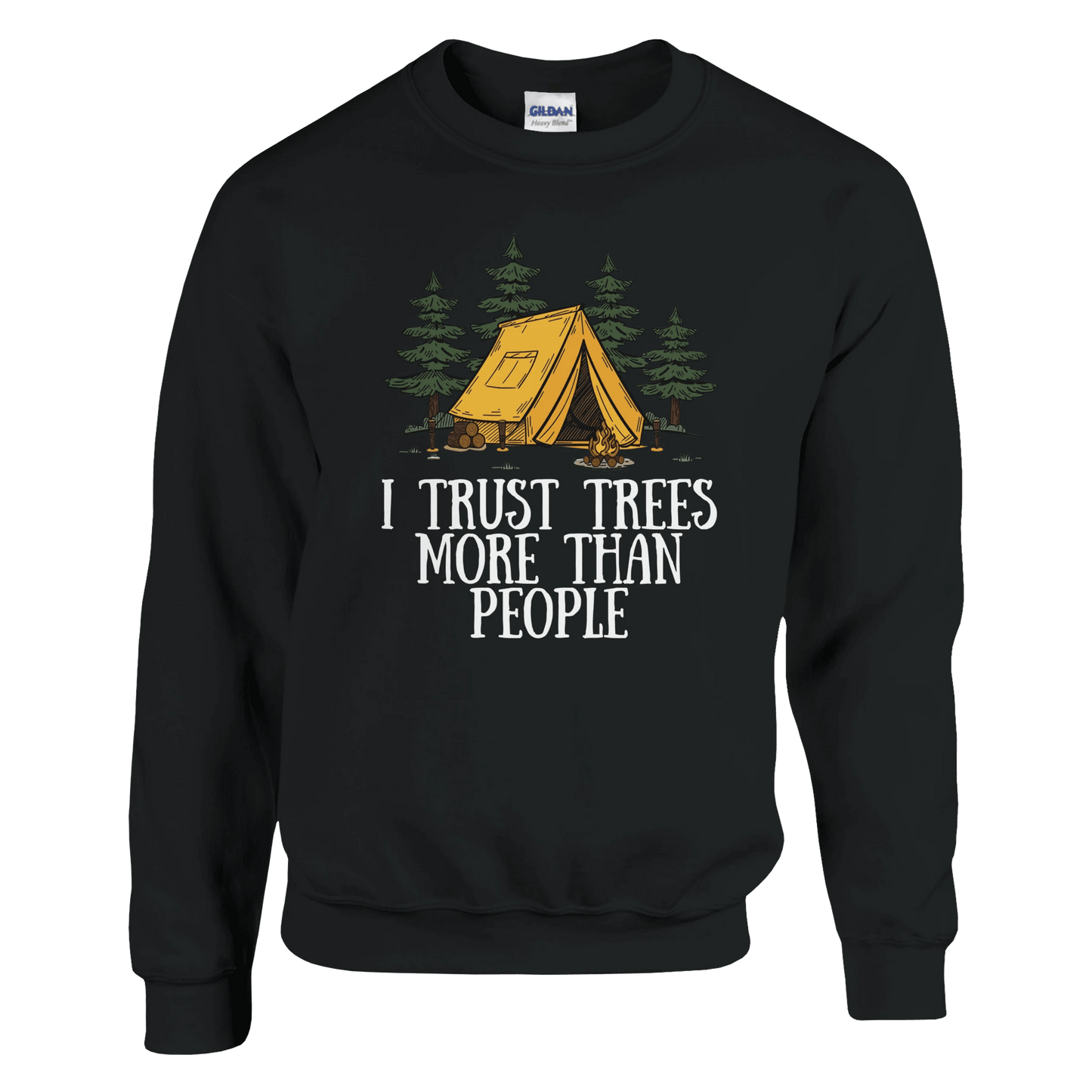 I Trust Trees More Than People - Sweatshirt - Rather Be In Finland