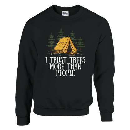 I Trust Trees More Than People - Sweatshirt - Rather Be In Finland