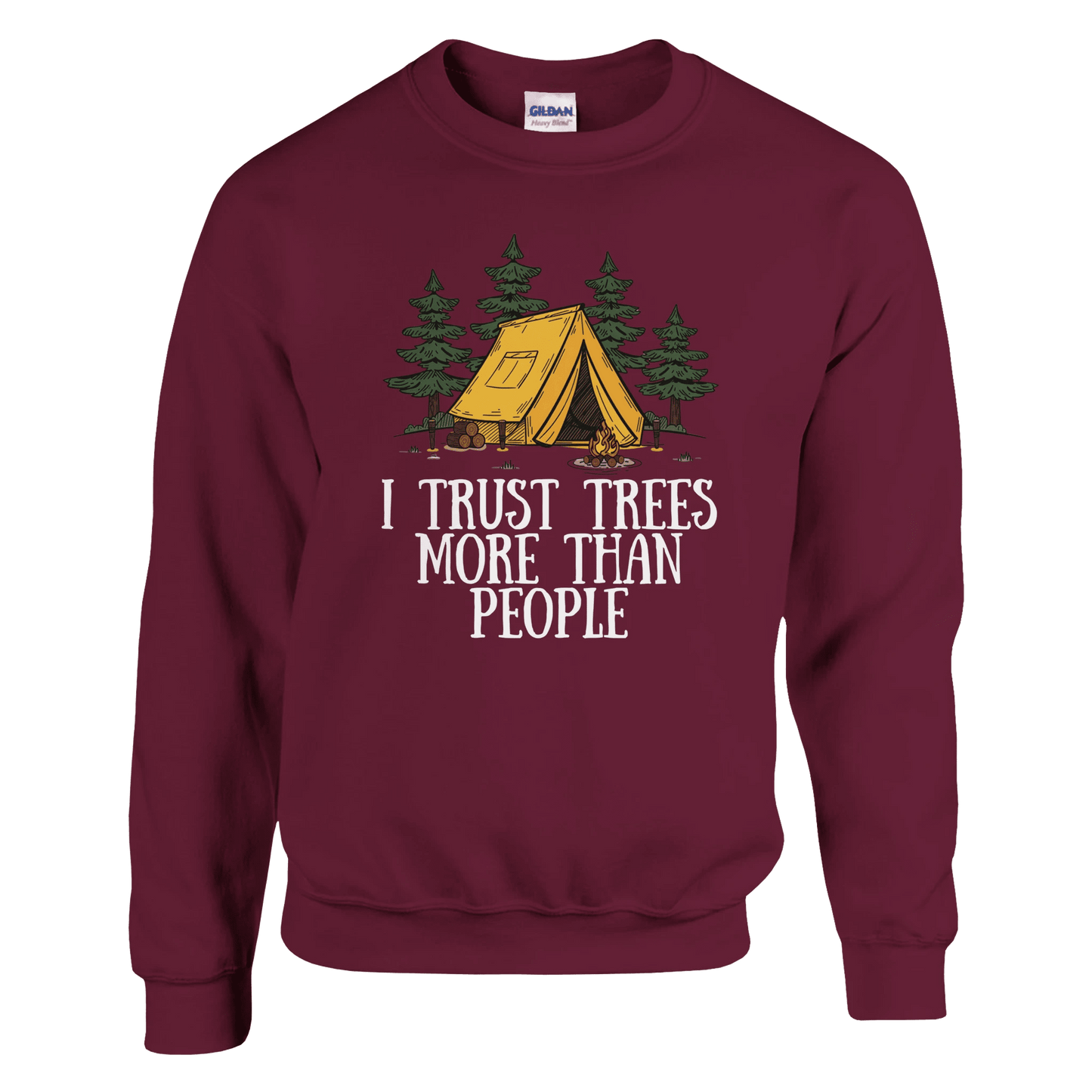 I Trust Trees More Than People - Sweatshirt - Rather Be In Finland