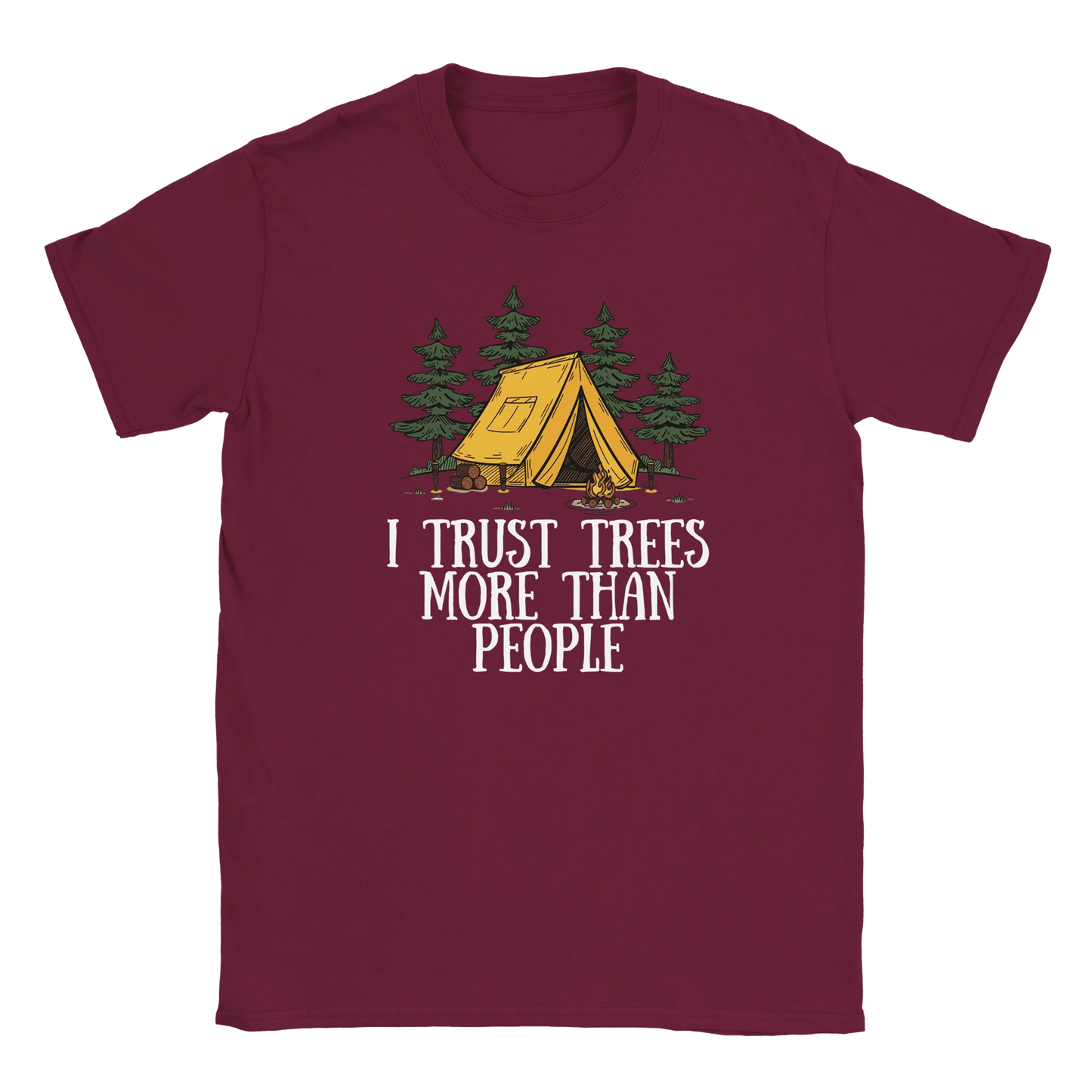 I Trust Trees More Than People - T-shirt - Rather Be In Finland