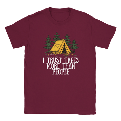 I Trust Trees More Than People - T-shirt - Rather Be In Finland