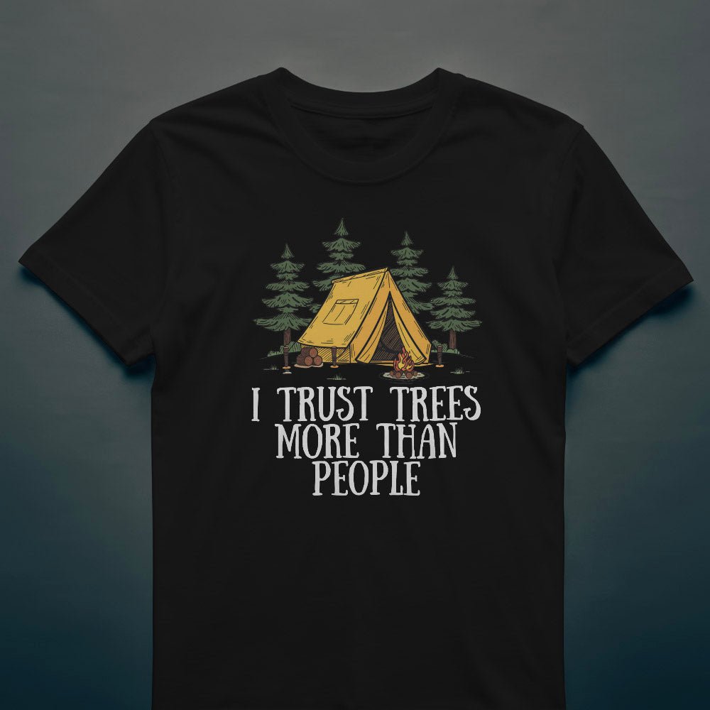 I Trust Trees More Than People - T-shirt - Rather Be In Finland
