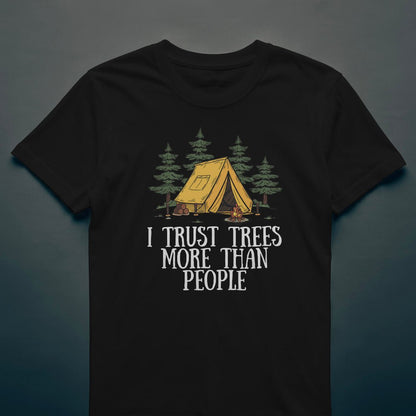 I Trust Trees More Than People - T-shirt - Rather Be In Finland