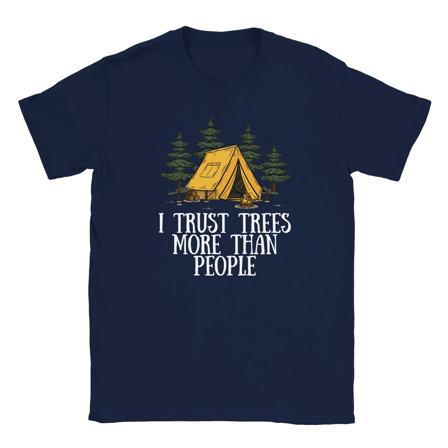 I Trust Trees More Than People - T-shirt - Rather Be In Finland